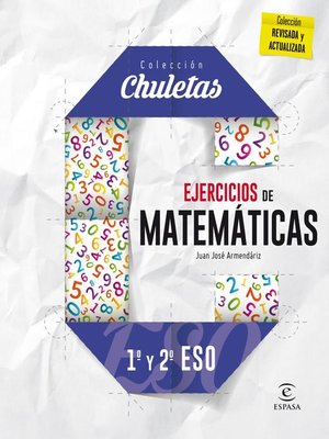 cover image of Ejercicios matemáticas 1º y 2º ESO